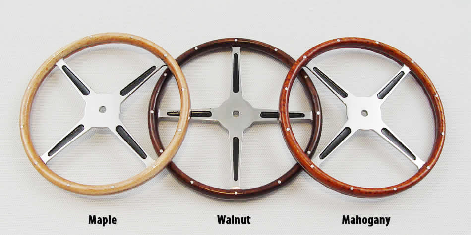 Steering Wheel Walnut