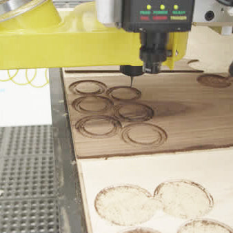 Steering Wheel Walnut