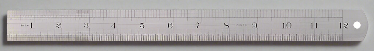 Ruler  Steel 12 Inch