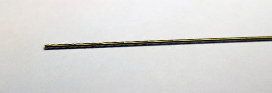 Threaded Rod 1.0mm x 120mm Brass