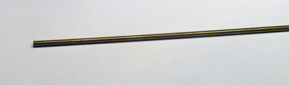 Threaded Rod  2.0mm x 120mm Brass