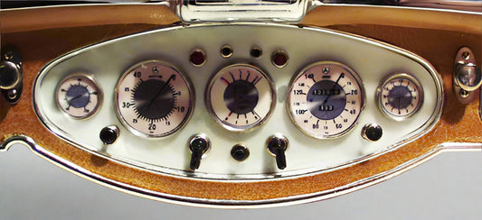 Mercedes Instrument Faces with Bezels