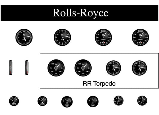 Rolls-Royce Instrument Faces