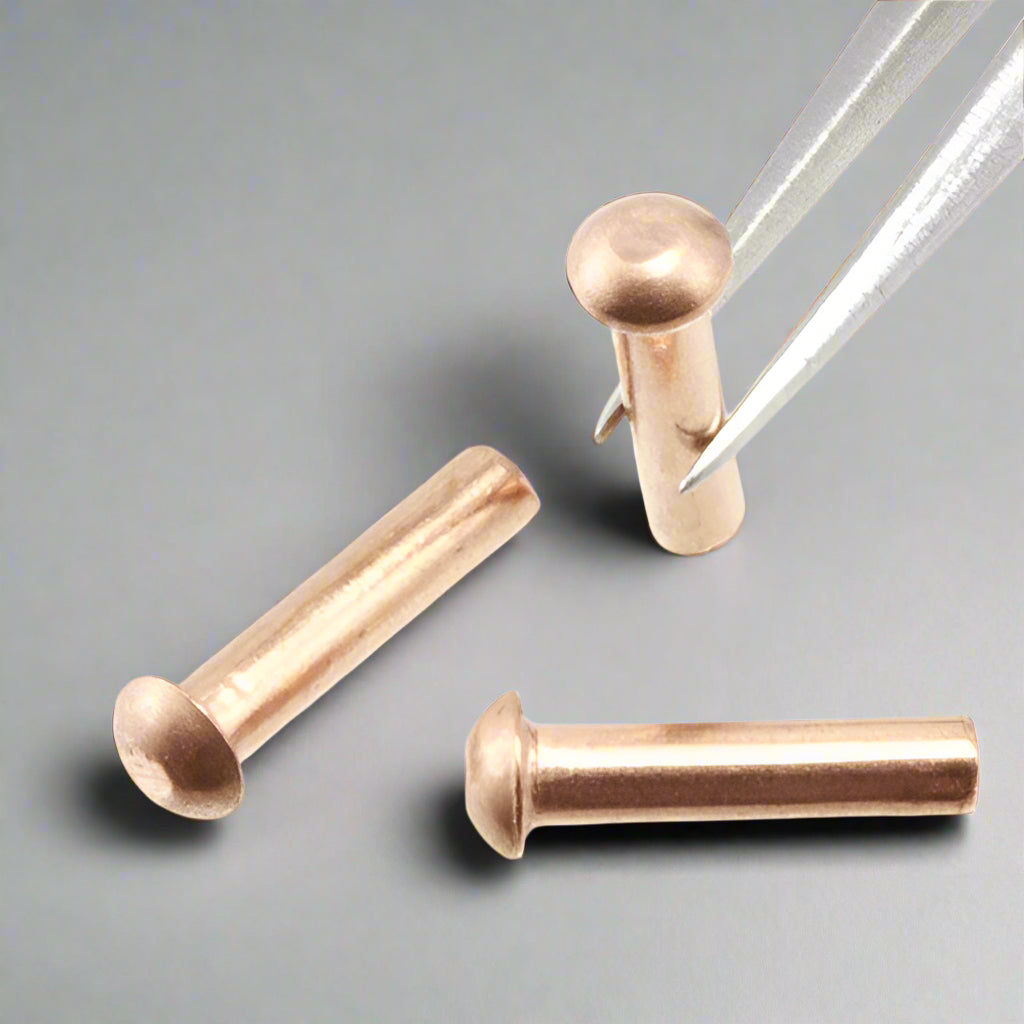 Rivet  2.3mm Head Diameter Copper