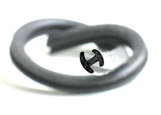 Rubber H-profile  4mm